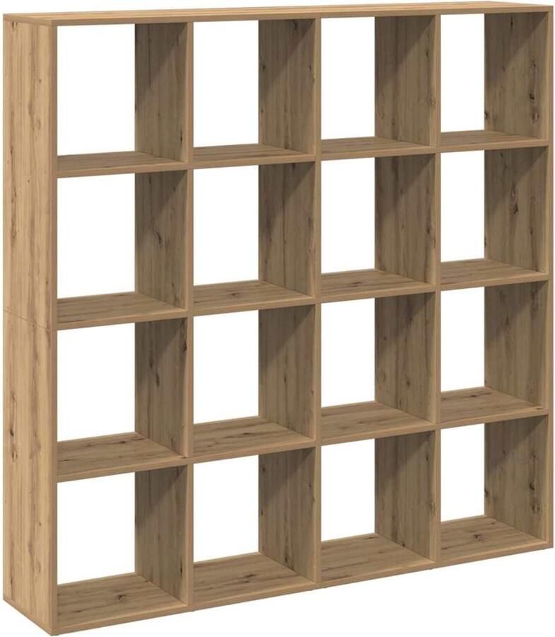 VidaXL Boekenkast 102x29x143 cm bewerkt hout artisanaal eikenkleur