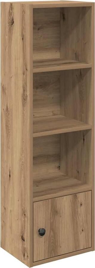 VidaXL Boekenkast 31x24x102 cm bewerkt hout artisanaal eikenkleurig