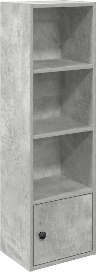 VidaXL Boekenkast 31x24x102 cm bewerkt hout betongrijs