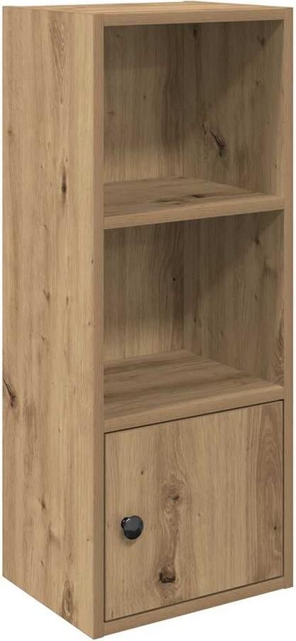 VidaXL Boekenkast 31x24x77 cm bewerkt hout artisanaal eikenkleurig