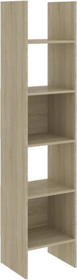 VidaXL -Boekenkast-40x35x180-cm-bewerkt-hout-sonoma-eikenkleurig - Foto 2
