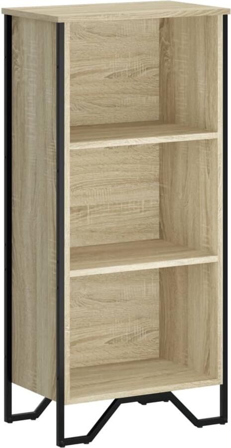 VidaXL Boekenkast 50x31x106 cm Sonoma Eiken Boekenkast Boekenkasten Boeken Plank Schappenkast