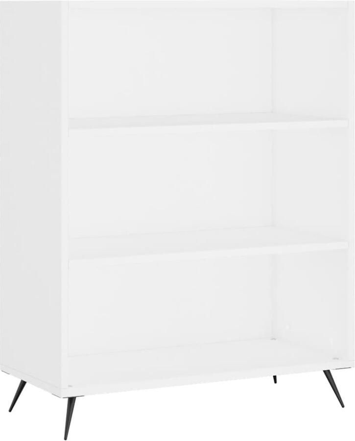 VidaXL -Boekenkast-69 5x32 5x90-cm-bewerkt-hout-wit - Foto 3
