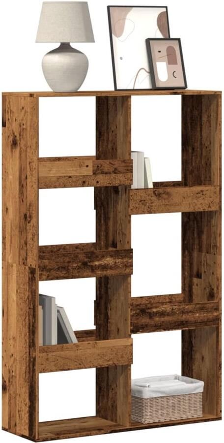 VidaXL Boekenkast 7 Schappen 100x33x155 5 cm Boekenkast Boekenkasten Boeken Plank Schappenkast