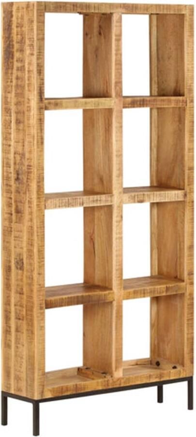 VidaXL -Boekenkast-80x25x175-cm-massief-mangohout