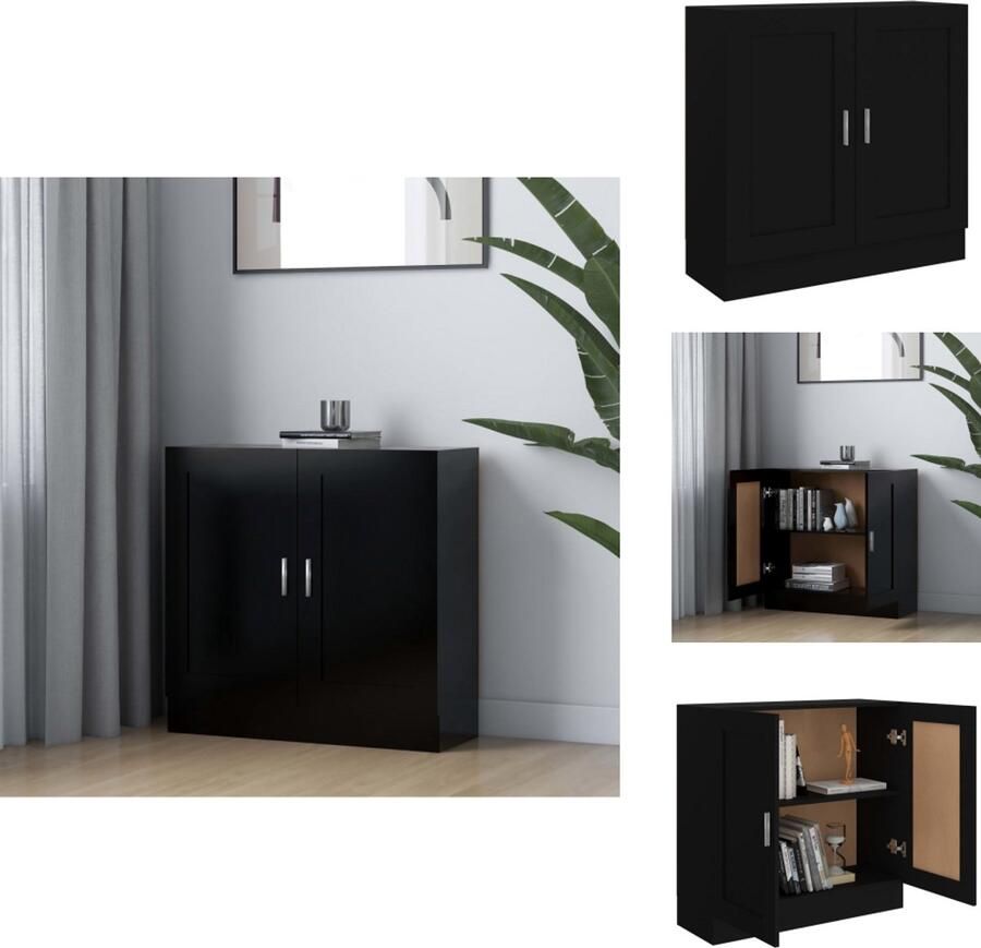 VidaXL Boekenkast Boekenkasten Boekenschap Boekenschappen Boekenkast 82 5x30 5x80 cm bewerkt hout wit