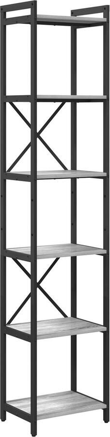 VidaXL Boekenkast Grijs sonoma 40 x 30 x 188 cm Bewerkt hout