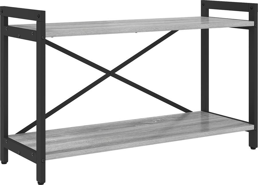 VidaXL Boekenkast Grijs sonoma 80 x 30 x 48.5 cm Bewerkt hout