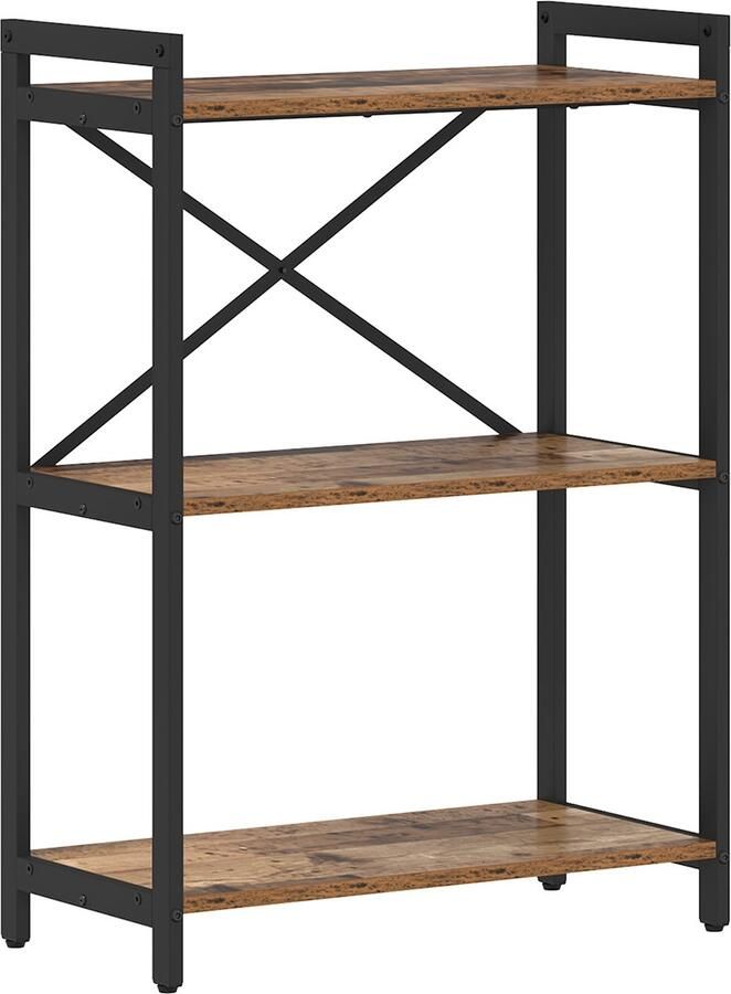 VidaXL Boekenkast Oud hout 60 x 30 x 83 cm Bewerkt hout