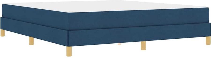 VidaXL Boxspring bed Taupe Bruin 180 x 200 cm Stof Geengineerd Hout - Foto 2