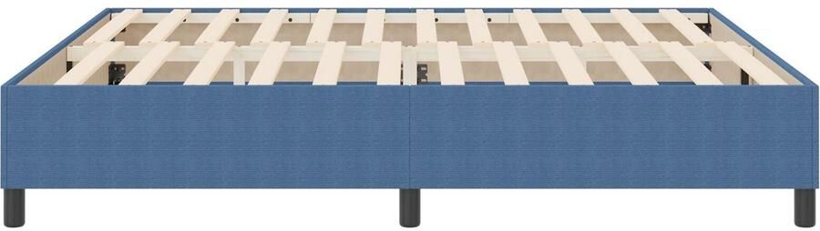 VidaXL Bed Frame Blauw Hout 180 x 200 cm Duurzaam Platformbedframe - Foto 2