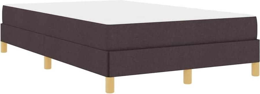 VidaXL Boxspring bed Bruin 120 x 190 cm Stof en Engineered Wood - Foto 2
