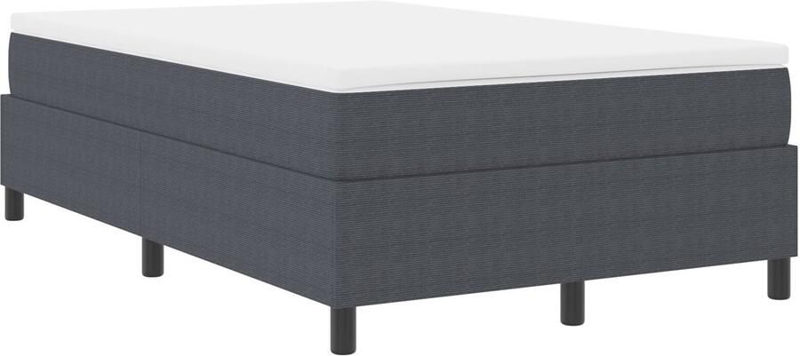 VidaXL Donker grijs Spaanplaat metaal 120 x 200 cm Kan veel gewicht aan - Foto 2