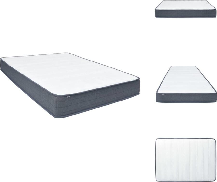 VidaXL Boxspring Matras Boxspring Matrassen Matras Matrassen Boxspringmatras 200x160x20 cm