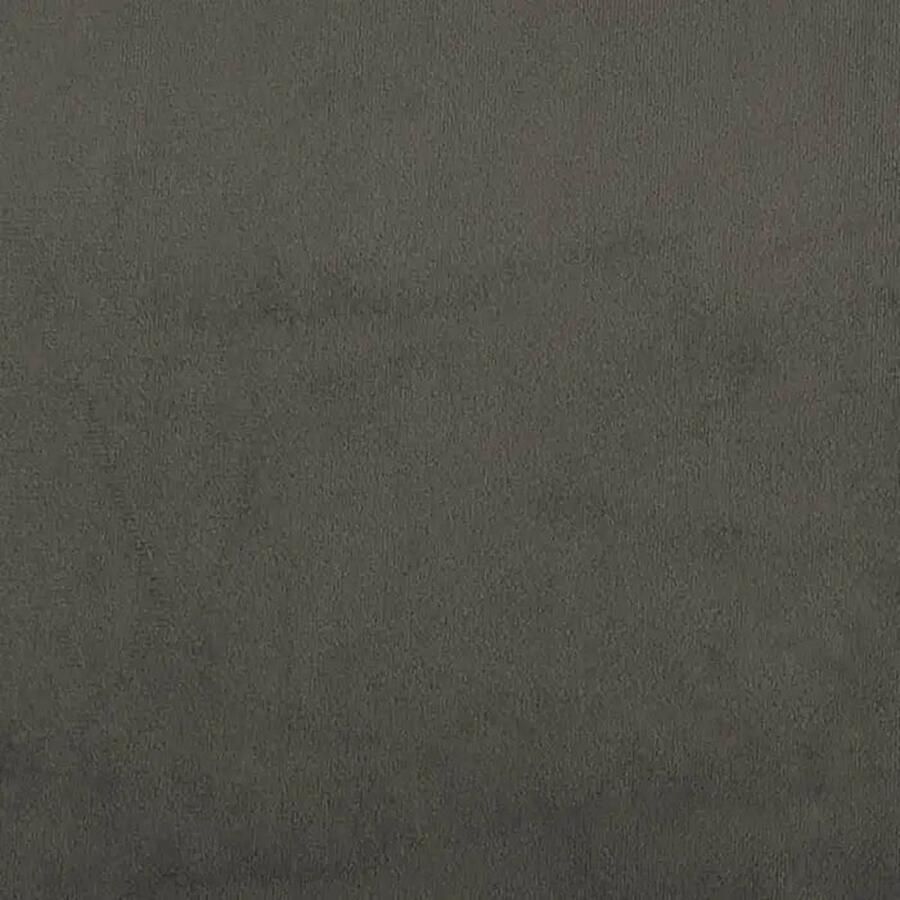 Vida XL Boxspring met matras fluweel donkergrijs 140x190 cm SKU: V3144328 - Foto 2
