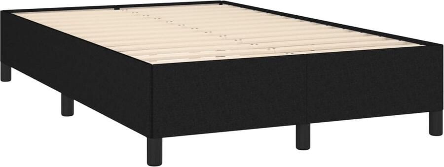 Vida XL Boxspring met matras stof zwart 120x190 cm SKU: V3269869 - Foto 3