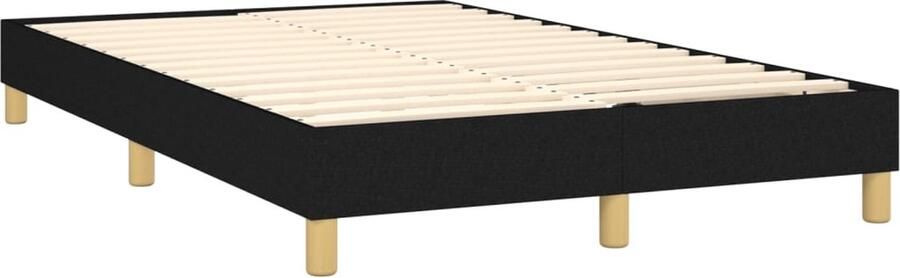 Vida XL Boxspring met matras stof zwart 120x200 cm SKU: V3140683 - Foto 4