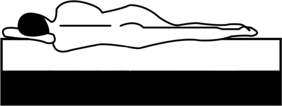 VidaXL Boxspringmatras 160x80x20 cm wit stof Boxspringmatras Boxspringmatrassen Matras Voor Boxspring - Foto 2