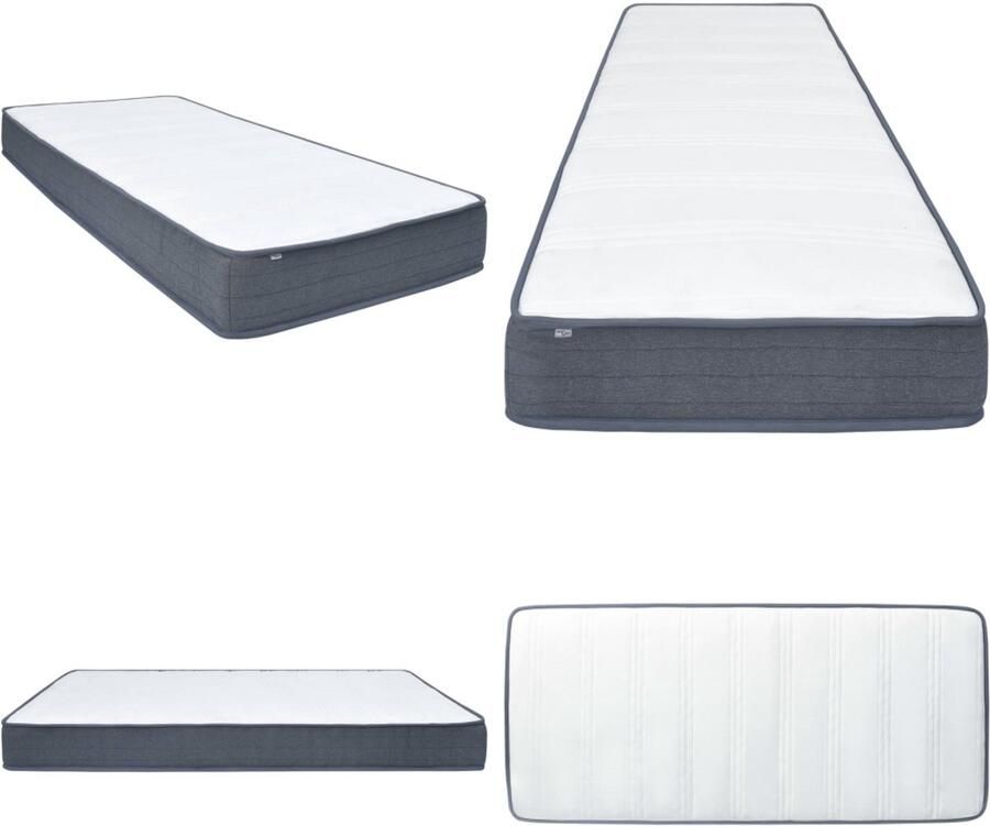 VidaXL Boxspringmatras 200x100x20 cm Boxspring Matras Boxspring Matrassen Matras Matrassen