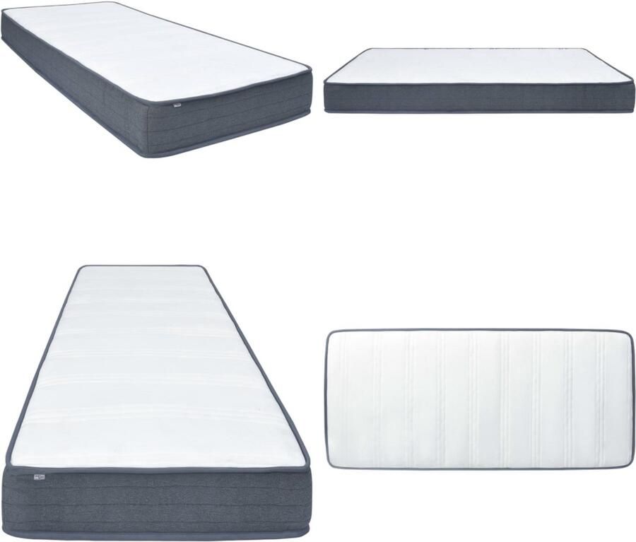 VidaXL Boxspringmatras 200x120x20 cm Boxspring Matras Boxspring Matrassen Matras Matrassen