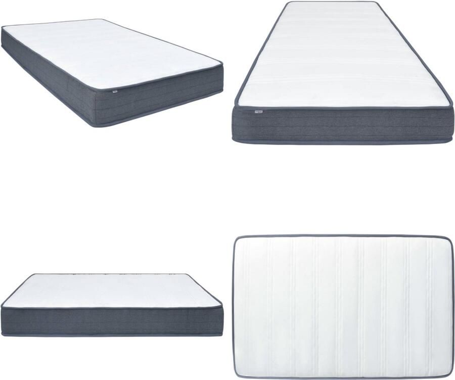 VidaXL Boxspringmatras 200x140x20 cm Boxspring Matras Boxspring Matrassen Matras Matrassen