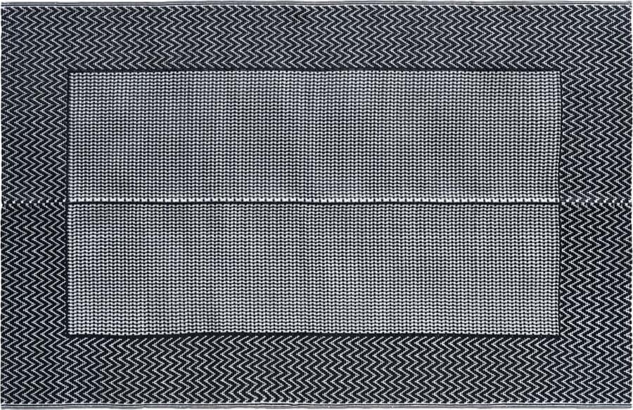 VidaXL Buitenkleed 160x230 cm Grijs PP materiaal Tuintapijt Buitentapijten Terras Tapijten Outdoor Tapijt Polypropylene Tapijt