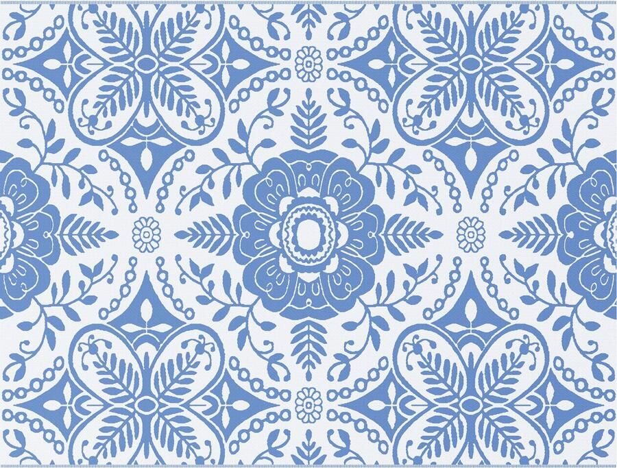 VidaXL Buitentapijt 'ARAKIL'Babyblauw 300 x 400 cm PP