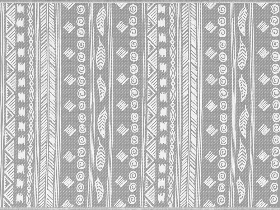 VidaXL Buiten Tapijt 'ARAKIL'Grijs 300 x 400 cm PP