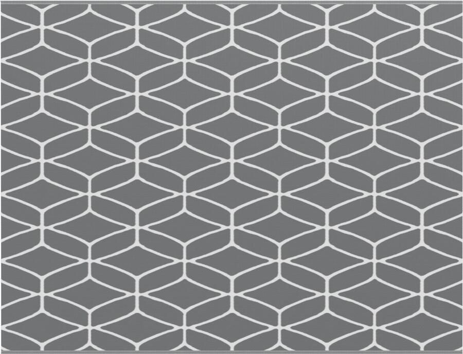 VidaXL Buiten Tapijt 'ARAKIL'Grijs 250 x 300 cm PP