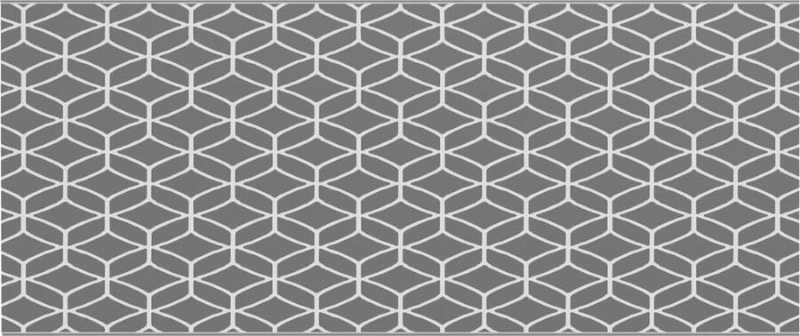 VidaXL Buitentapijt 'Arakil'Grijs 250 x 600 cm PP