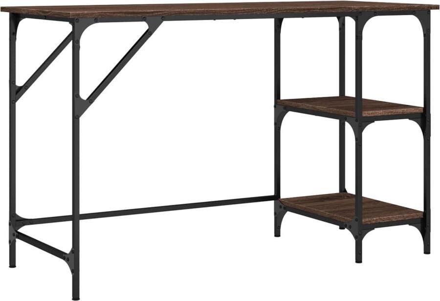 VidaXL Bureau 120x50x75 cm Bruin Eikenkleur