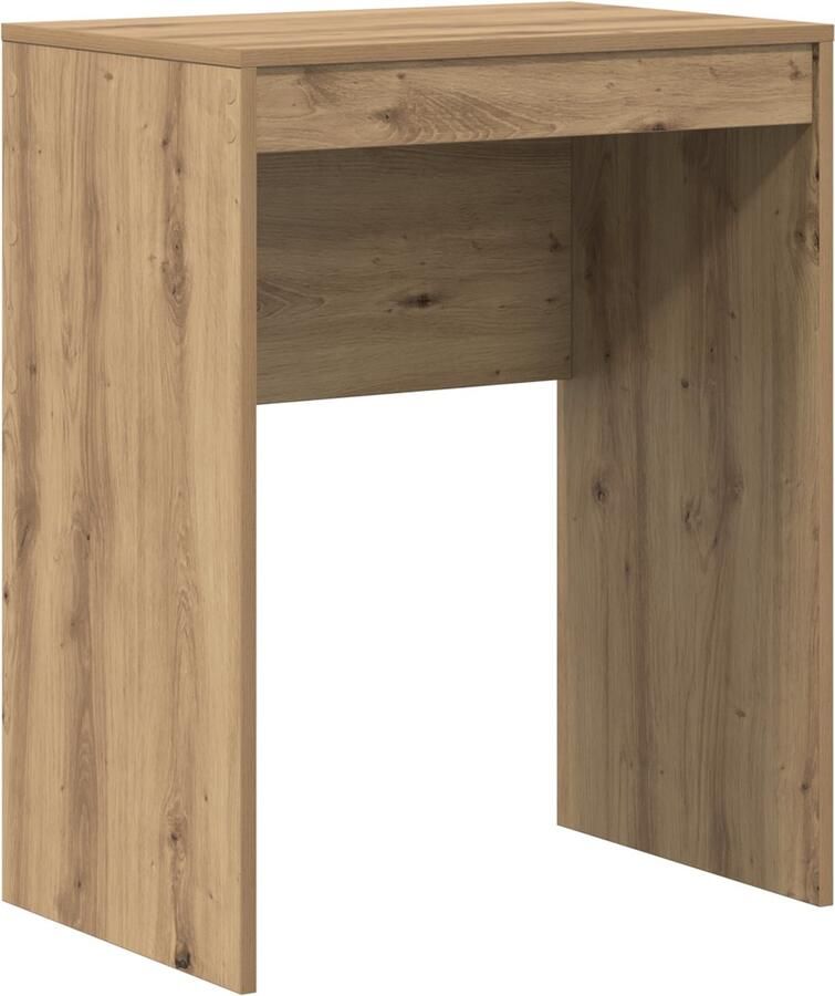 VidaXL Schrijfbureau Artisan eiken Engineered wood 60 x 40 x 76 cm Strak