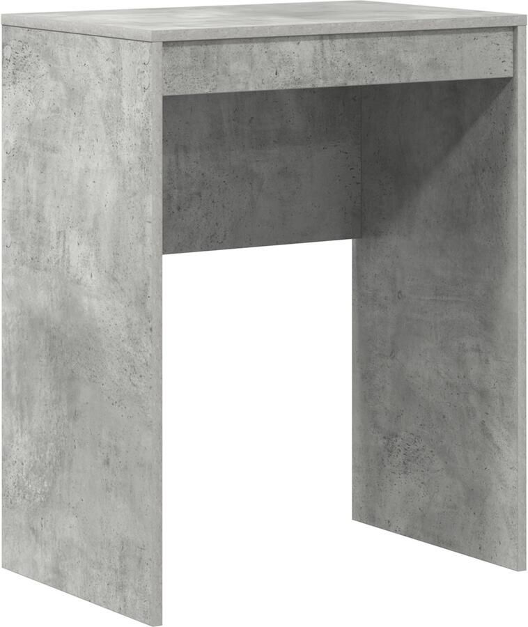 VidaXL Schrijfbureau Beton grijs Spaanplaat 60 x 40 x 76 cm