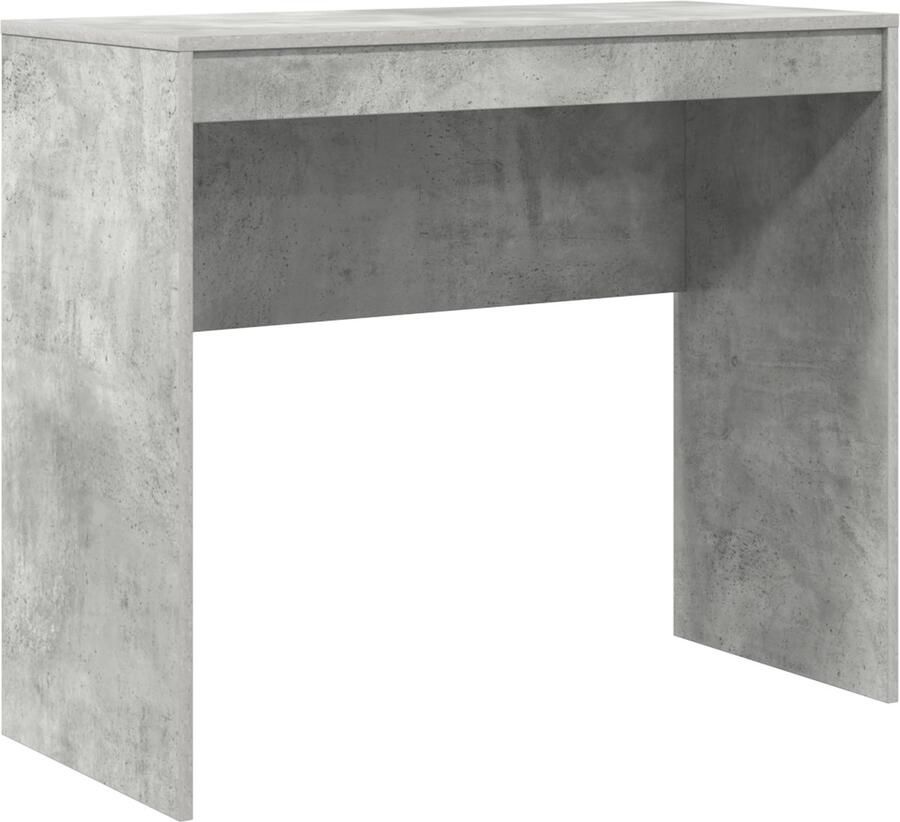 VidaXL Bureau in Beton Grijs 90x40x76 cm Houtcomposiet