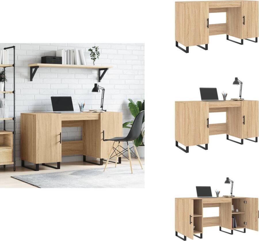 VidaXL Bureau Bureaus Laptoptafel Computertafel
