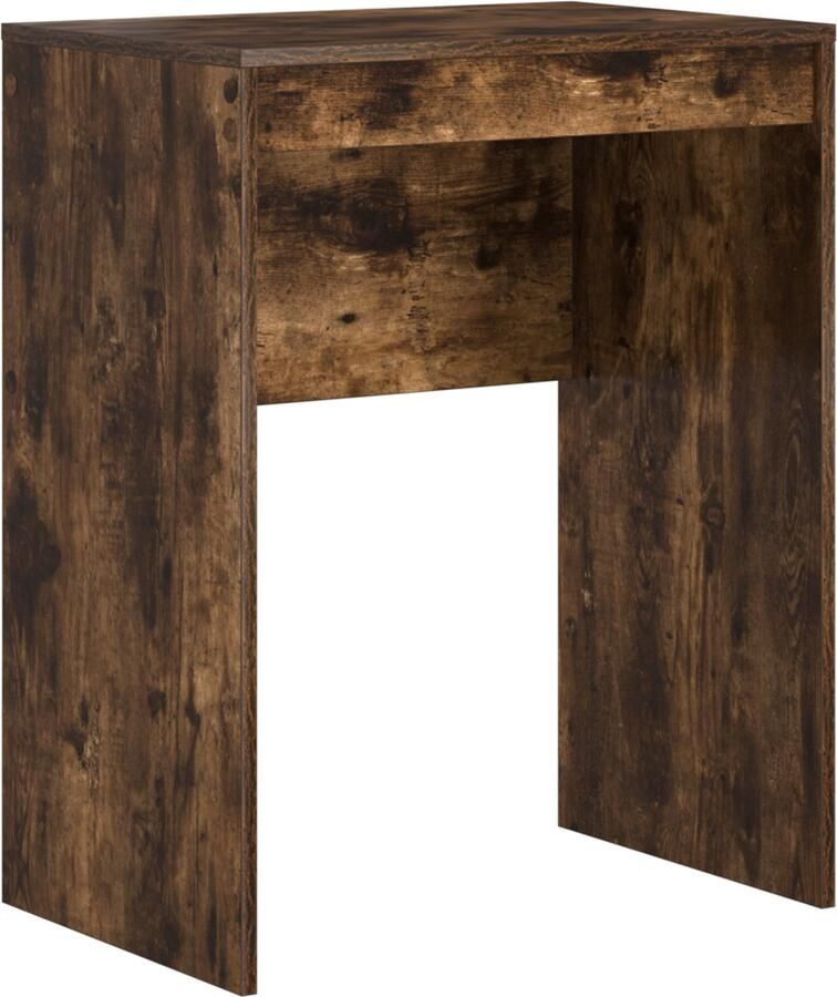VidaXL Schrijfbureau Gerookt eiken Engineered hout 60 x 40 x 76 cm
