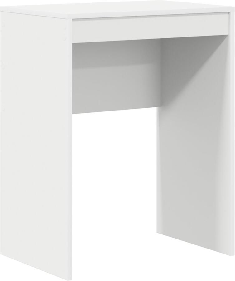 VidaXL Minimalistisch Schrijfbureau Wit Spaanplaat 60 x 40 x 76 cm