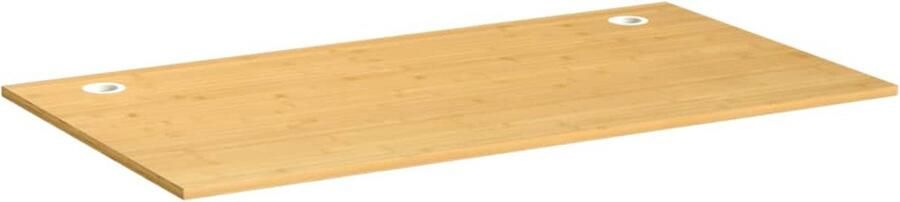 VidaXL Bureaublad 100x60x1 5 cm Bamboe Bamboebureaublad Houten Bureau Blad Bureaus Accessoires Home Office Werkblad