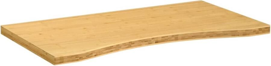 VidaXL Bureaublad Bamboe 100x60x4 cm Bamboe Bureau Blad Houten Bureau Blad Bureau Accessoires Home Office Laptop Stand