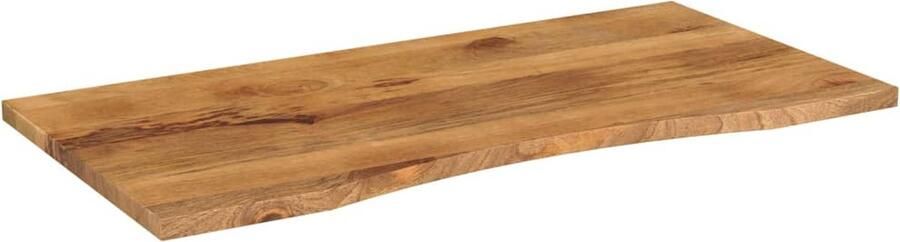 VidaXL Bureaublad Mangohout 140x50x2 5 cm Houten Bureau Blad Mango Hout Bureau Accessoires Werkblad Kantoor Benodigheden