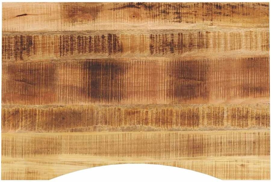 VidaXL Bureaublad Massief Mangohout 100x50 cm Houten Bureau Blad Mango Hout Landelijke Stijl Bureau Accessoires Werkplek