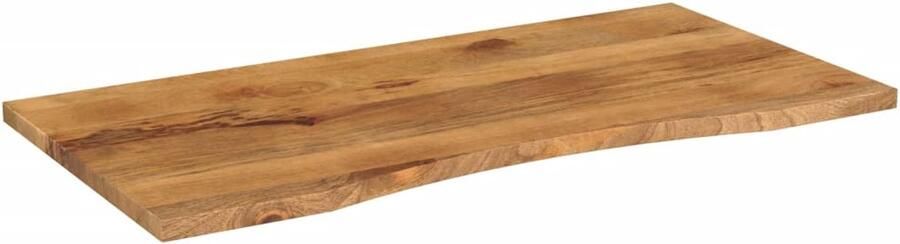 VidaXL Bureaublad Massief Mangohout 120x60x2 5 cm Houten Bureau Blad Mangohout Bureau Accessoires Thuiskantoor Laptop Tafel