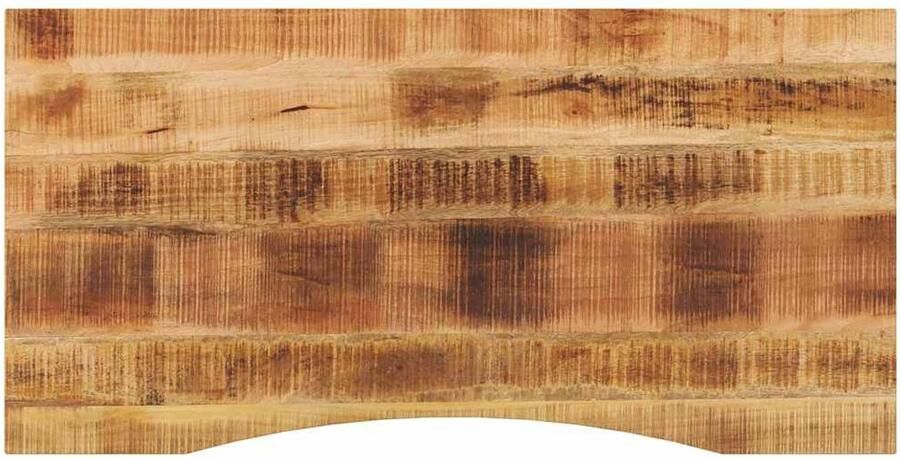 VidaXL Bureaublad Massief Mangohout 110x60 cm Houten Bureau Blad Mangohout Bureau Bureautafel Schrijftafel Eettafel