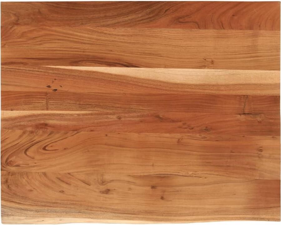VidaXL Bureaublad rechthoek natuurlijke rand 110x80x3 8 cm acaciahout - Foto 2