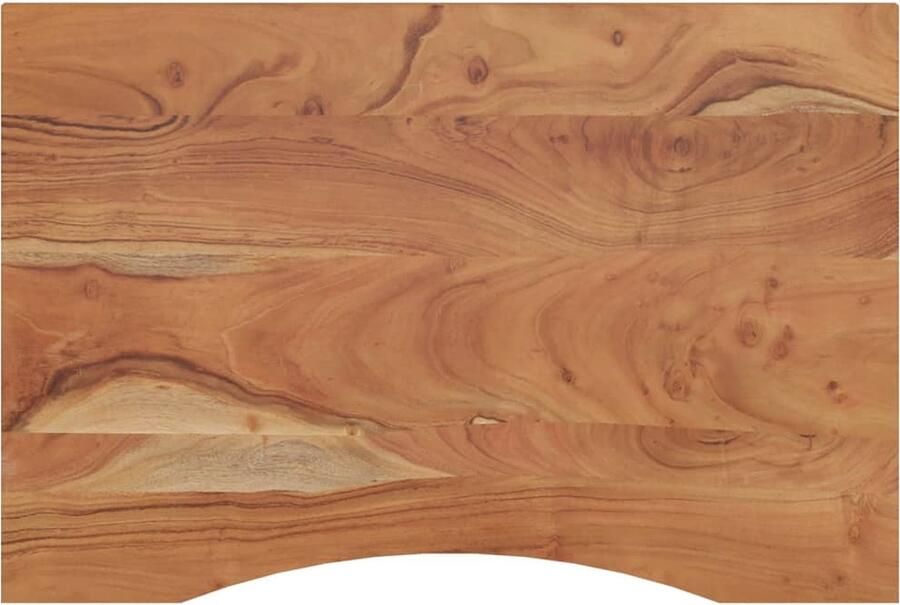 VidaXL Bureaublad 100x60x2 5 cm Massief Acaciahout Houten Bureau Blad Bureau Accessoires Acacia Hout Massief Hout Ergonomische Werkplek