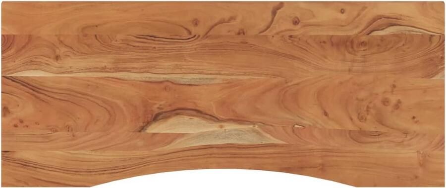 VidaXL Bureaublad rechthoekig 110x50x2 5 cm massief acaciahout - Foto 2