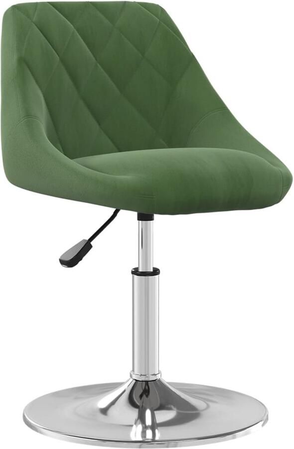 VidaXL Draaibare Eetkamerstoelen Set van 4 Draaibare Eetkamerstoel Eetkamerstoelen Velvet Stoel Donkere Eetkamerstoel Design Eetkamerstoel