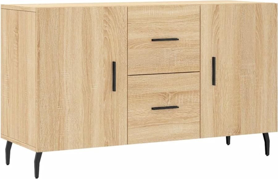 Prolenta Premium INFIORI Dressoir 100x36x60 cm bewerkt hout sonoma eikenkleurig - Foto 6
