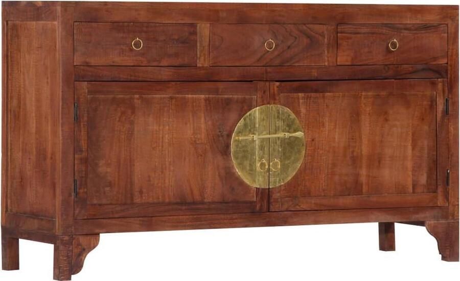 VidaXL Dressoir 140x40x80 cm massief acaciahout