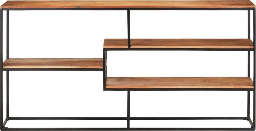VidaXL Dressoir 150x30x75 cm Massief Acaciahout Dressoir Industrieel Design Houten Dressoir Acacia Hout Vintage Dressoir